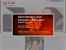 Tablet Screenshot of canadiancentre.com.br